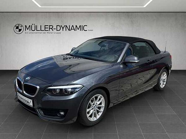 BMW 218 i CABRIO ADVANTAGE NAVI BUSINESS TEMPOMAT SHZ