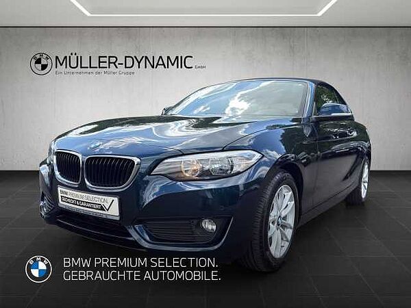 BMW 218 i CABRIO ADVANTAGE PDC TEMPOMAT SHZ RADIO PRO