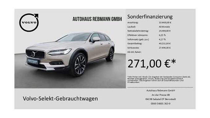 Volvo V90 Cross Country B4 Cross Country Plus AWD*Standh*360°*