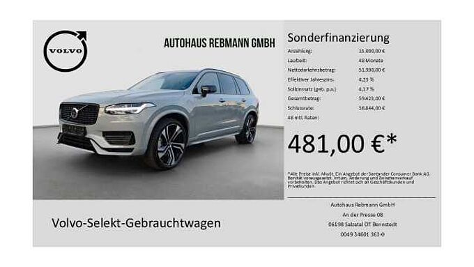 Volvo XC 90 T8 Ultra Dark Recharge Plug-In Hybrid AWD