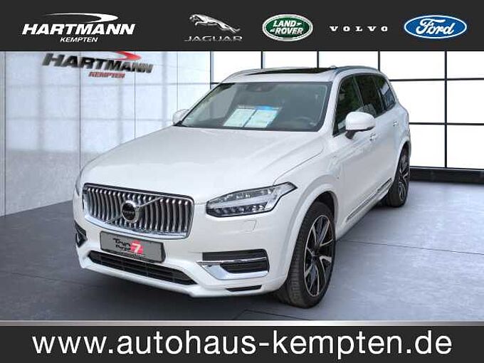 Volvo XC 90 Inscription Recharge Plug-In Hybrid AWD 7-Si XC90 Bluetooth Head Up Display Navi LED Vollleder Klima Standhzg Einparkhilfe el