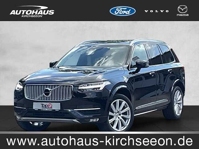 Volvo XC90 D5 Inscription AWD Automatik 5-Sitzer Navi Bluetooth LED Vollleder Klima Einparkhilfe el. Fenster