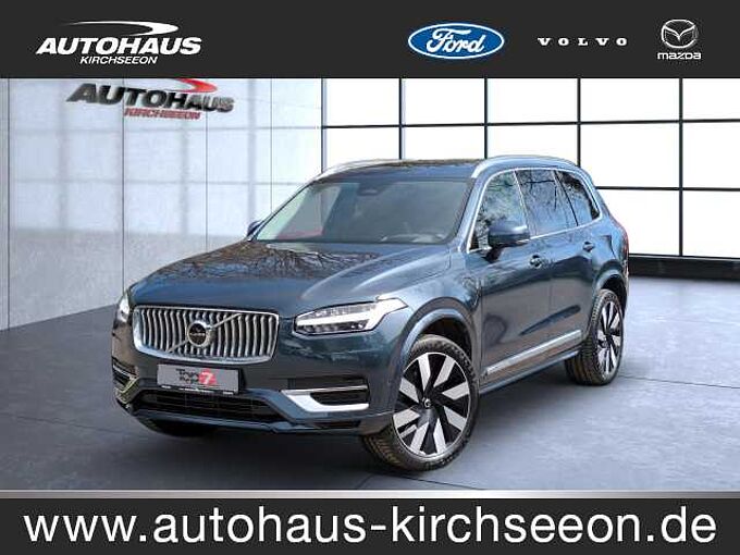 Volvo XC90 T8 Recharge Ultra Bright Plug-In Hybrid AWD A Bluetooth Head Up Display Navi LED Vollleder Klima Standhzg Einparkhilfe el. Fen
