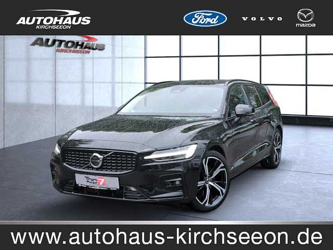 Volvo V60 B4 (Diesel) Plus Dark Automatik Bluetooth Navi LED Vollleder Klima Einparkhilfe el. Fenster
