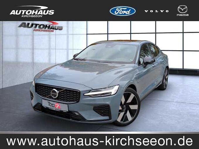 Volvo S60 T8 Recharge Plus Dark Plug-In Hybrid AWD Autom Bluetooth Navi LED Vollleder Klima Standhzg Einparkhilfe el. Fenster