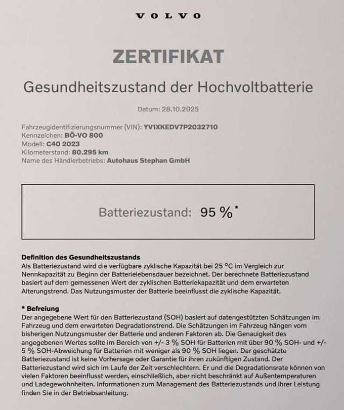 Volvo C40 Recharge Twin Engine AWD PLUS AHK GARANTIE