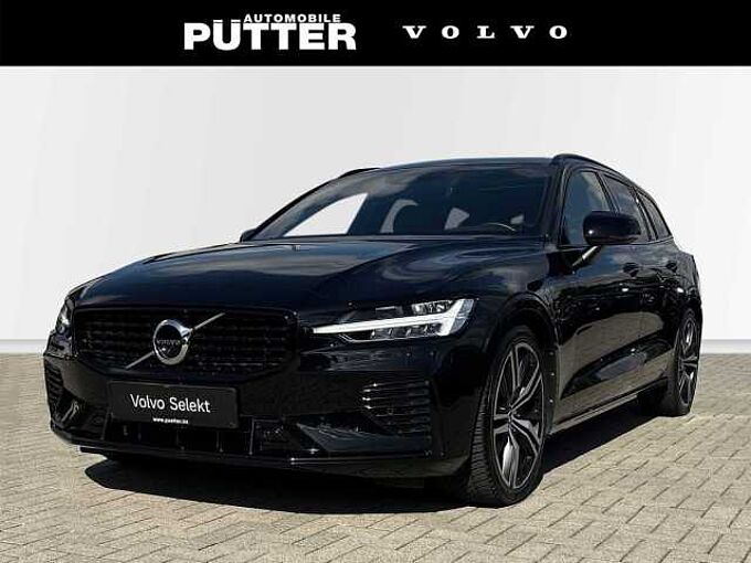 Volvo V60 Recharge T6 AWD Plus Dark 19'' Allwetter AHK ACC LED HUD e-Sitze Leder Harma
