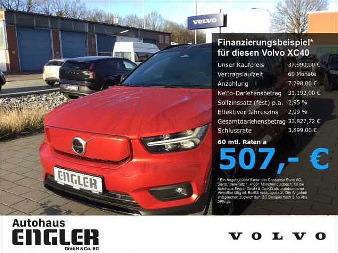 Volvo XC 40 Pro Recharge AWD Cam AHK PanoDach