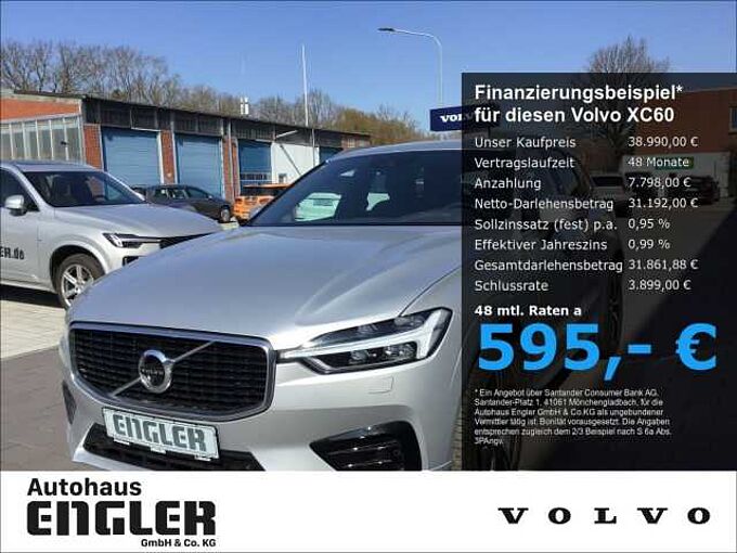 Volvo XC 60 T5 R-Design AWD Keyless AHK Navi 360°Cam