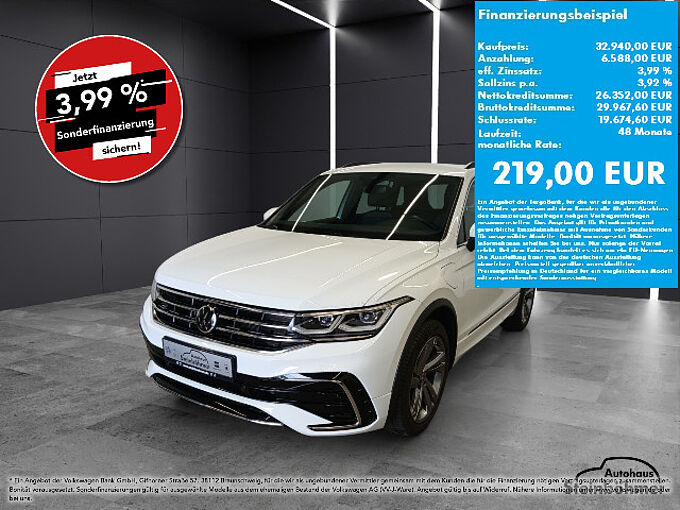 Volkswagen Tiguan R-Line 1.4TSI DSG LED NAV AHK SHZ Rear 