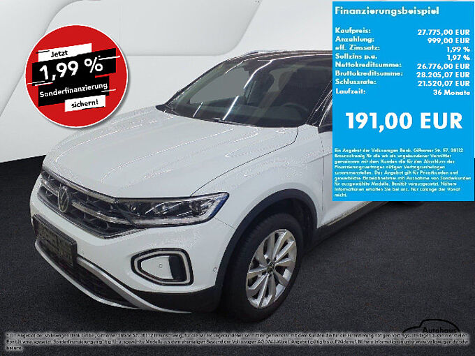Volkswagen T-Roc Style 1.5 TSI DSG LED Plus NAV AHK ACC SHZ 