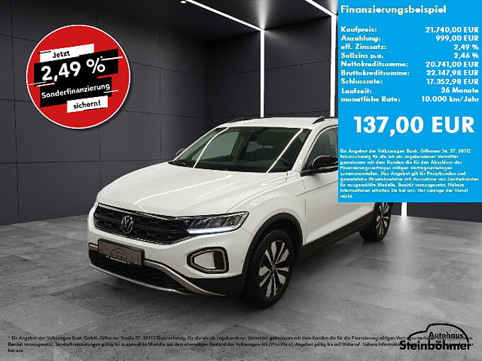 Volkswagen T-Roc GOAL 1.0TSI LED NAV SHZ ACC SideAssist 