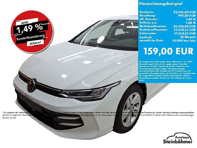 Volkswagen Golf Life 1.5 TSI LED AppCon ACC SHZ Bluetooth 