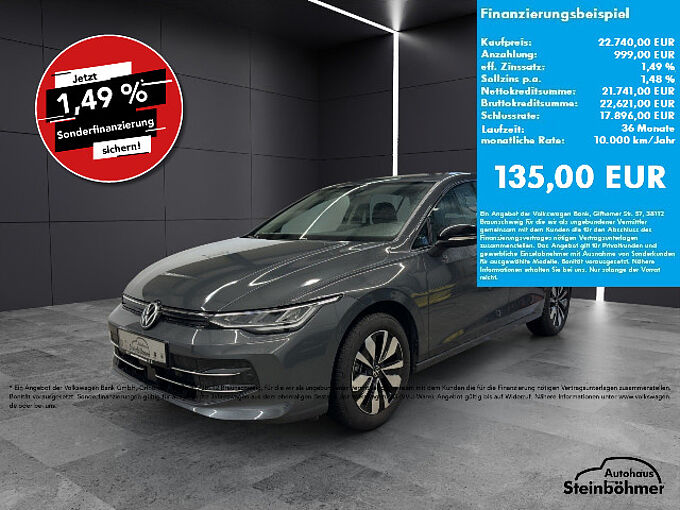 Volkswagen Golf GOAL 1.5TSI LED AppCon SHZ ACC SideAssist 