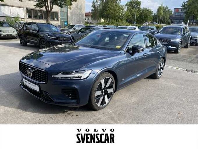 Volvo S60 Plus Dark Recharge Plug-In Hybrid AWD T8 Twin Engine EU6d StandHZG Navi Lede S60 Recharge Plus, T8 AWD Plug-in Hybrid, Elektrisch/Benzin, Dark