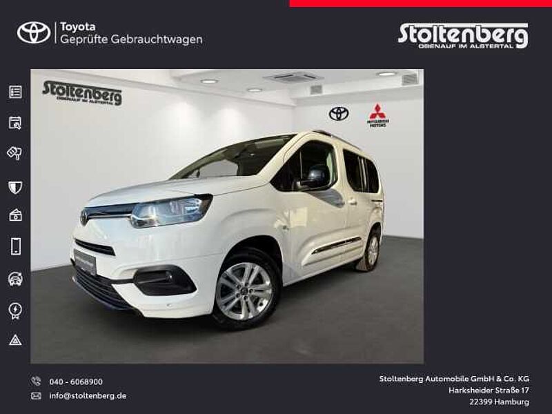 Toyota Proace City Verso L1 Team Deutschland 1.2 Apple CarPlay Android Auto Mehrzonenkl