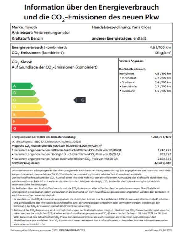 Toyota Yaris Cross Hybrid 130 1.5 VVT-i Team D*Safety/Winter*