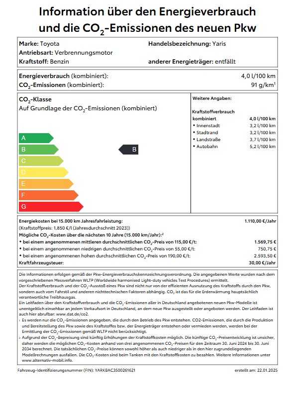 Toyota Yaris Hybrid 5-Türer 116 1.5 VVT-i Black&White