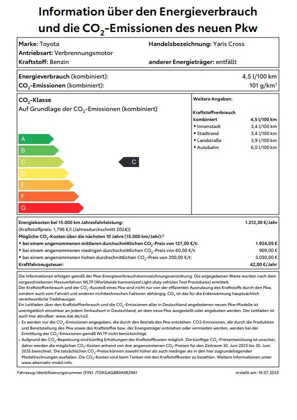 Toyota Yaris Cross Hybrid 1.5l Teamplayer Safety+Winter