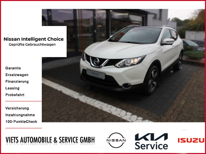 Nissan Qashqai 1.6 dCi 360&deg; AHK Dachreling Panoramadach 360