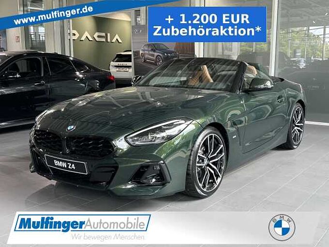 BMW Z4 s20i M Sport HUD ACC Kamera UPE:63.700 Navi LED Sportpaket Bluetooth Vollleder Klima Aktivlenkung PDC el. Fenster