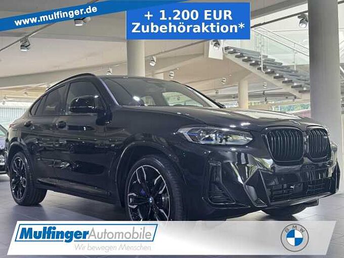 BMW X4 M40i M Sport Driv.Prof. Laser HUD Standh. AHK M40 Sportpaket Bluetooth Navi Vollleder Klima Standhzg PDC el. Fenster