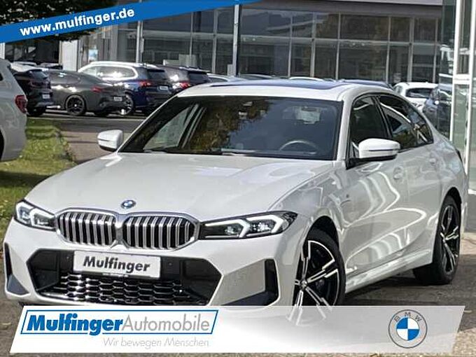 BMW 330e xDr.M Sport FACELIFT HUD SuView GlasD.Lenkh 330 Sportpaket Bluetooth Navi LED Vollleder Klima Aktivlenkung Standhzg PDC el.