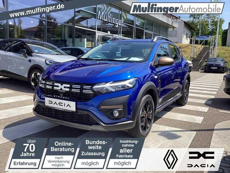 Dacia Stepway Extreme+ ECO-G 100 SHZ PDC NAVI Kamera LED Sandero Bluetooth Klima Einparkhilfe el. Fenster in 71522 Backnang Dacia Stepway Extreme+ ECO-G 100 SHZ PDC NAVI Kamera LED Sandero Bluetooth Klima Einparkhilfe el. Fenster