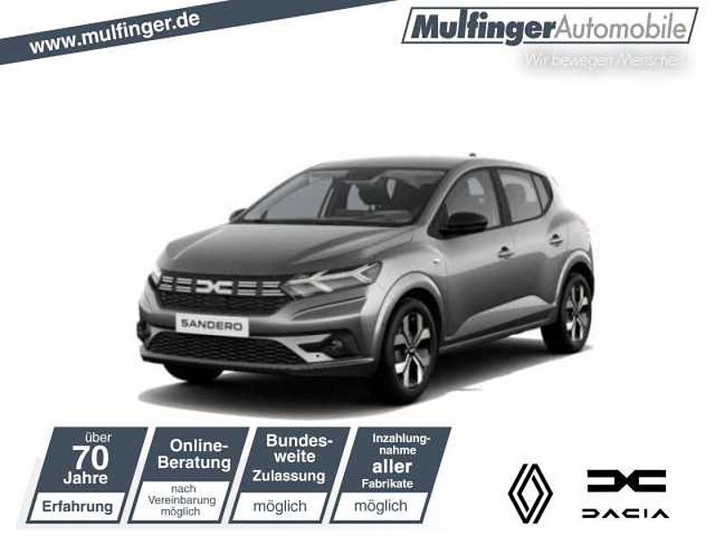 Dacia Journey TCe 90 CVT EPH SHZ LED Navi Klima Sandero Einparkhilfe el. Fenster