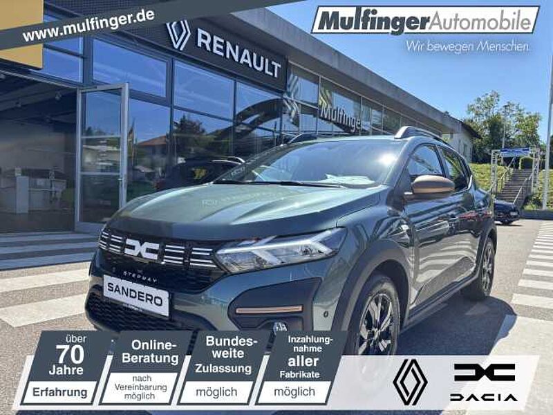 Dacia Stepway Extreme TCe 110 Kamera EPH SHZ NAVI LED Sandero Bluetooth Klima Einparkhilfe el. Fenster