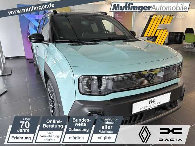 Renault R 4 E-Tech elektrisch Iconic 150 Comfort Bluetooth Navi Klima Einparkhilfe el. Fenster in 89520 Heidenheim/Brenz Renault R 4 E-Tech elektrisch Iconic 150 Comfort Bluetooth Navi Klima Einparkhilfe el. Fenster