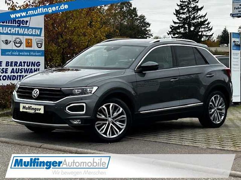 Volkswagen T-Roc TSI Sport Navi Sitzh.Multi-Terrain 8-Fach Bluetooth LED Klima Einparkhilfe el. Fenster