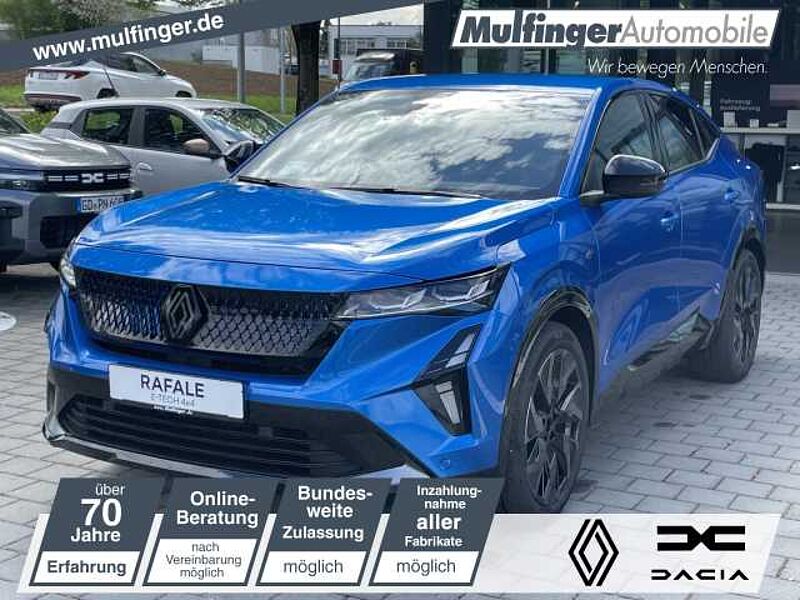 Renault Rafale Esprit Alpine E-Tech Plug-in Hybrid 300 4X4 Bluetooth Head Up Display Navi LED Klima Einparkhilfe el. Fenster in 73457 Essingen / Aalen Renault Rafale Esprit Alpine E-Tech Plug-in Hybrid 300 4X4 Bluetooth Head Up Display Navi LED Klima Einparkhilfe el. Fenster