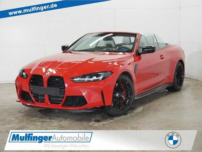 BMW M4 Cabrio xDr.Comp HUD SuView Nackenh.Ha/Ka.PA+ Sportpaket Bluetooth Navi LED Vollleder Klima PDC el. Fenster