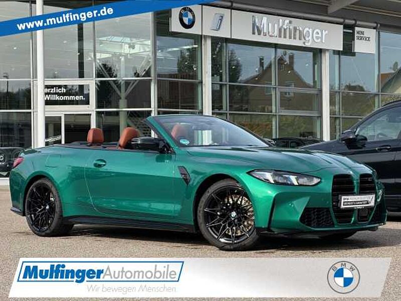 BMW M4 Cabrio xDr.Comp HUD ACC SuView Komfz.H/K 20' 20' Sportpaket Bluetooth Navi LED Vollleder Klima PDC el. Fenster