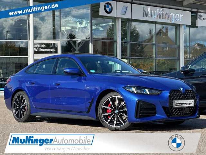 BMW 430d xDr.GC.M Sport Pro HUD ACC P+ GlasD.H/K 19' 430 Gran Coupé 19' Sportpaket Bluetooth Navi LED Klima Aktivlenkung PDC el. Fens