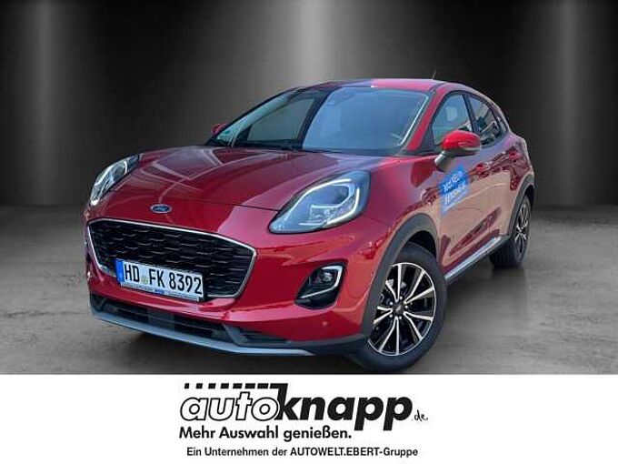 Ford Puma Titanium MHEV GJR Winter Paket PDC Navi Soundsystem LED Apple CarPlay Android Au