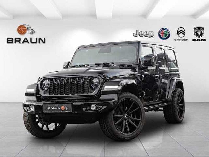 Jeep Wrangler BLACK EDITION 2.0l T-GDI Ultd. Sky-One in 56070 Koblenz Jeep Wrangler BLACK EDITION 2.0l T-GDI Ultd. Sky-One