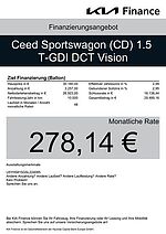 Kia cee'd Ceed SW 1.5T 140 DCT7 VIS KOMF+ NAVI