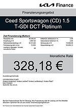 Kia cee'd Ceed SW 1.5T 140 DCT7 PLATINUM GD