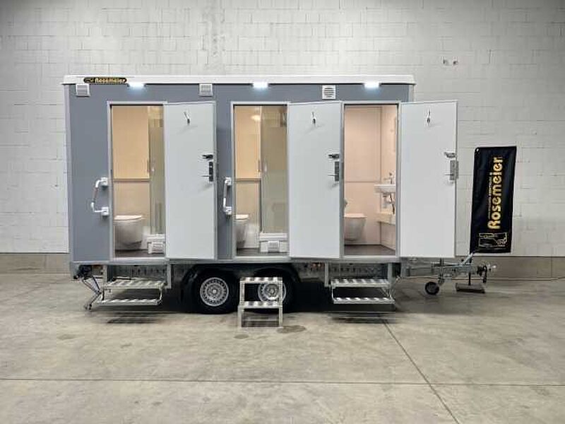 Rosemeier EW TA-NO Dusch + WC Kombi 4 Toilettenanhänger