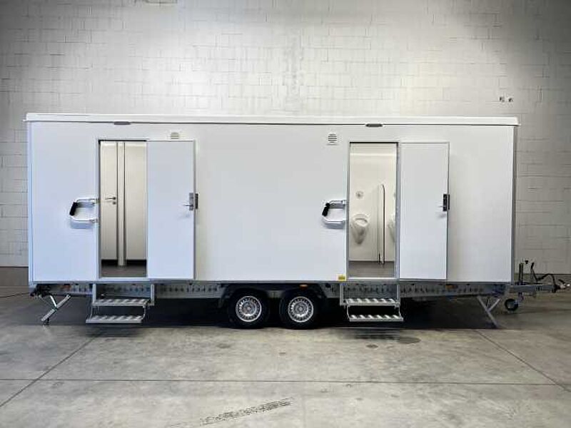 4 Damen, 2 Herren + 4 Urinale Toilettenanhänger