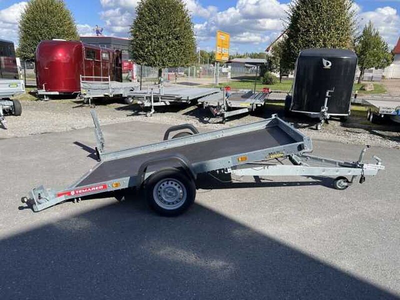 DC Plattform Motorradanhänger kippbar