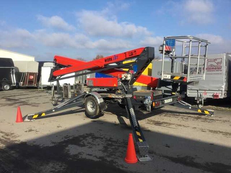 Paus Lift GT 18A Sonderanhänger Mietgerät Maschinentransporter