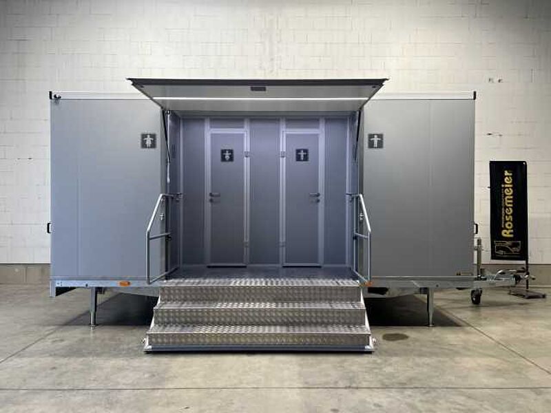 Rosemeier VE Dusch+WC Kombi 3 Toilettenanhänger