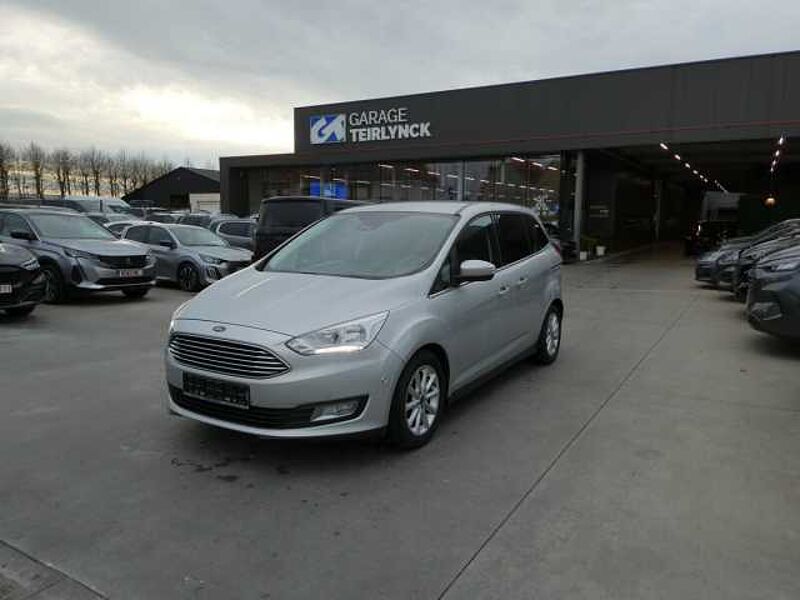 Ford Grand C-Max 7pl 1.0 i benzine 125pk Titanium Luxe '16 148000km (78650) in 8790 Waregem Ford Grand C-Max 7pl 1.0 i benzine 125pk Titanium Luxe '16 148000km (78650)