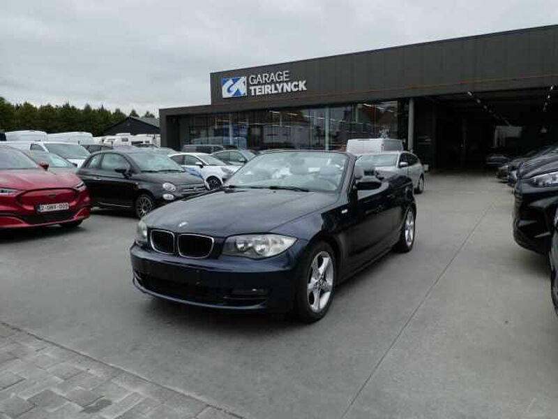 BMW 118d Cabrio 2.0D 136pk AUTOMAAT Leder '09 158000km (87800) in 8790 Waregem BMW 118d Cabrio 2.0D 136pk AUTOMAAT Leder '09 158000km (87800)
