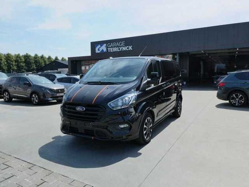Ford Transit Custom Multi-Use 5pl SPORT automaat L1 2.0 TDCi 170pk '23 (02347) in 8790 Waregem Ford Transit Custom Multi-Use 5pl SPORT automaat L1 2.0 TDCi 170pk '23 (02347)