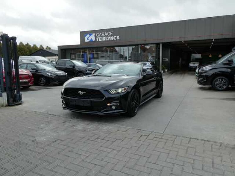 Ford Mustang Cabrio 2.3 i Ecoboost 317pk Black Edition '17 79000km (06559)