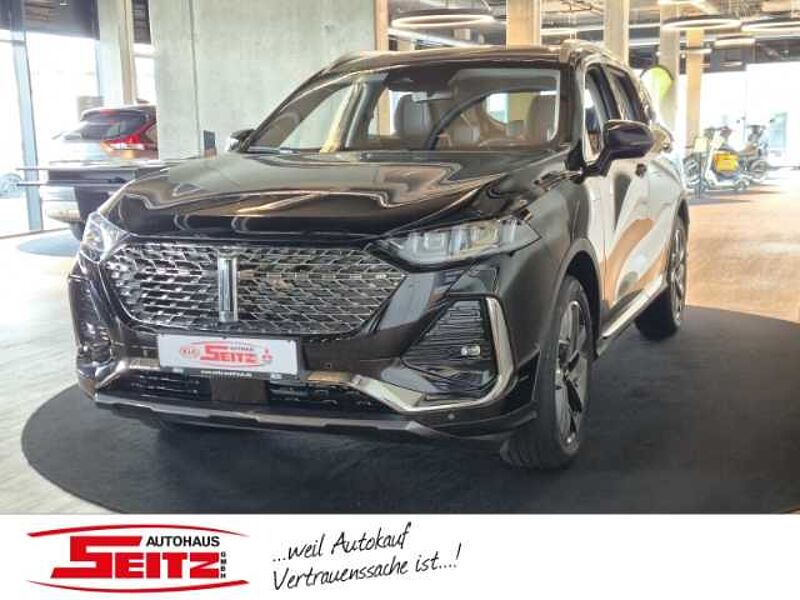 Great Wall Motor Wey 03 2.0 PHEV Luxury 4WD Alcantara Braun/Schwarz Vollausstattung in 63785 Obernburg Great Wall Motor Wey 03 2.0 PHEV Luxury 4WD Alcantara Braun/Schwarz Vollausstattung